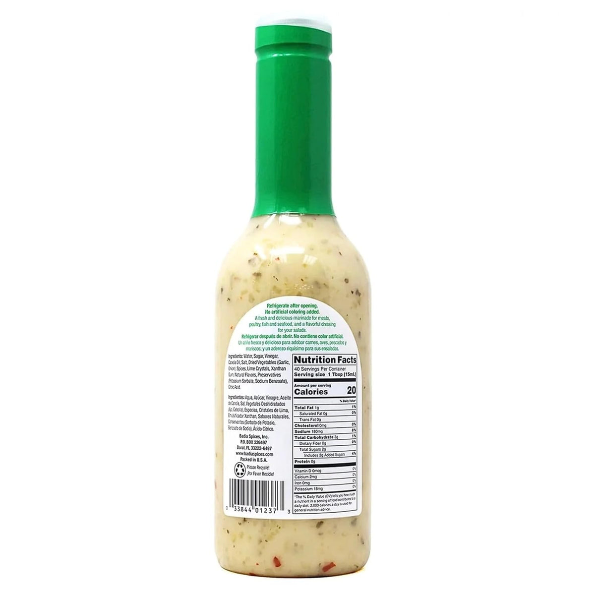 Badia Cilantro Lime & Garlic Marinade and Dressing 20 fl oz