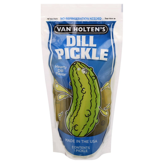 Van Holten Pickle #4 Dill Mild In A Pouch