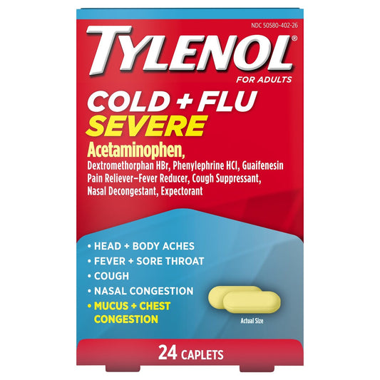 Tylenol Cold + Flu Sever Caplets