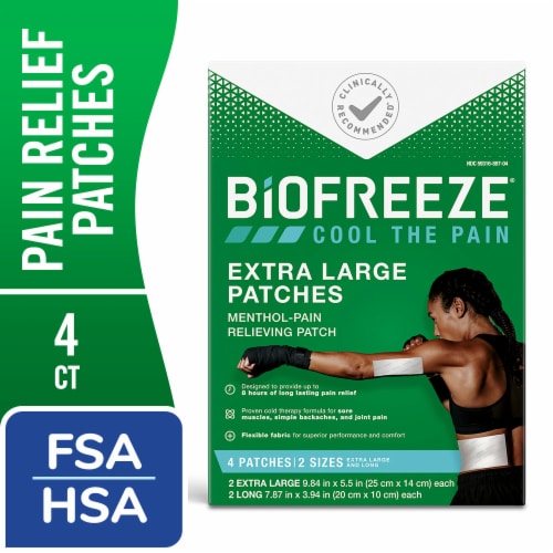 BIOFREEZE® XL Patch 24/4 ct.