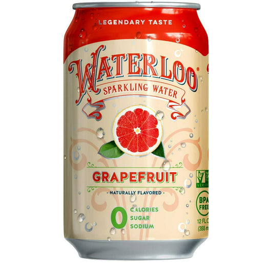 Waterloo Sparkling Water Sparkling Water Grpfruit 12 oz