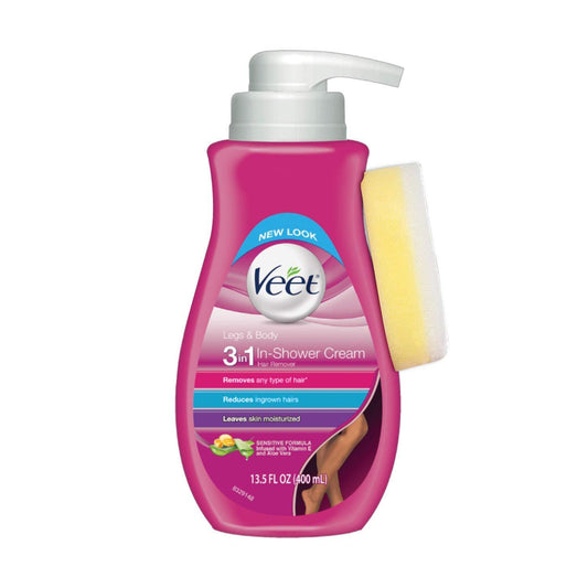 VEET® Botanic Inspirations® In Shower Cream - Legs & Body 4/400 ml.