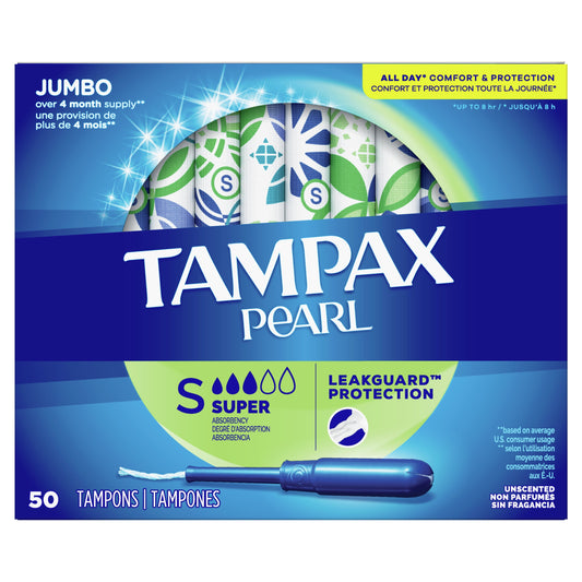 Tampax Pearl Super Unscented