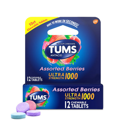 Tums Tums Ultra Berry 12 Tablets