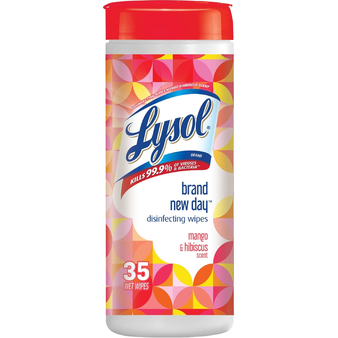 LYSOL® Disinfecting Wipes - Brand New Day™ Mango & Hibiscus 12/35 ct.