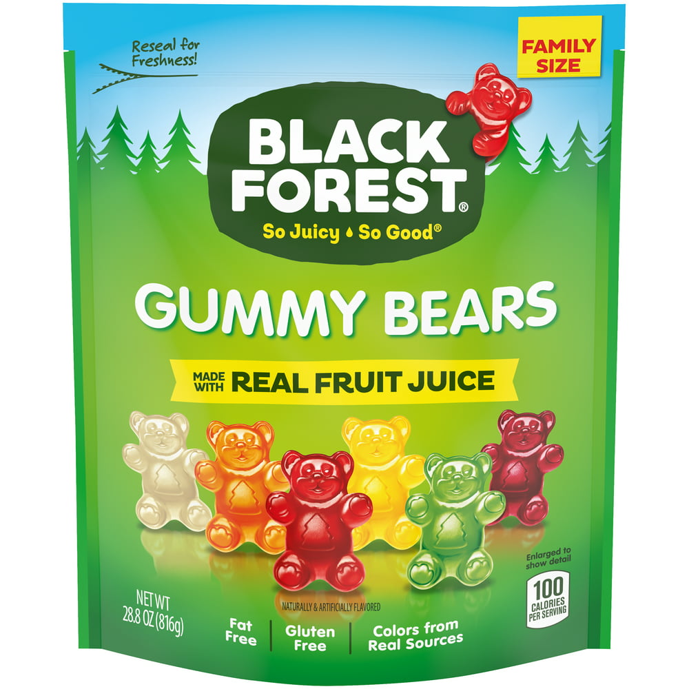 Black Forest Candy Gummy Bears – BLANC TRADERS