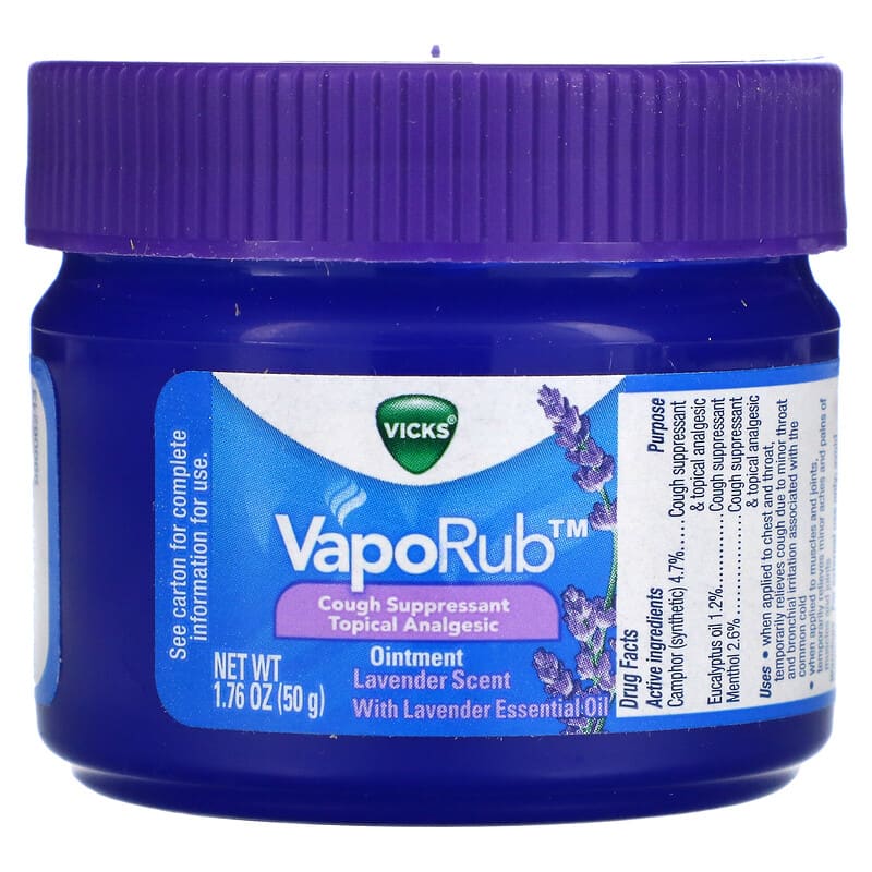 Vicks Vaporub Ointment Lavender