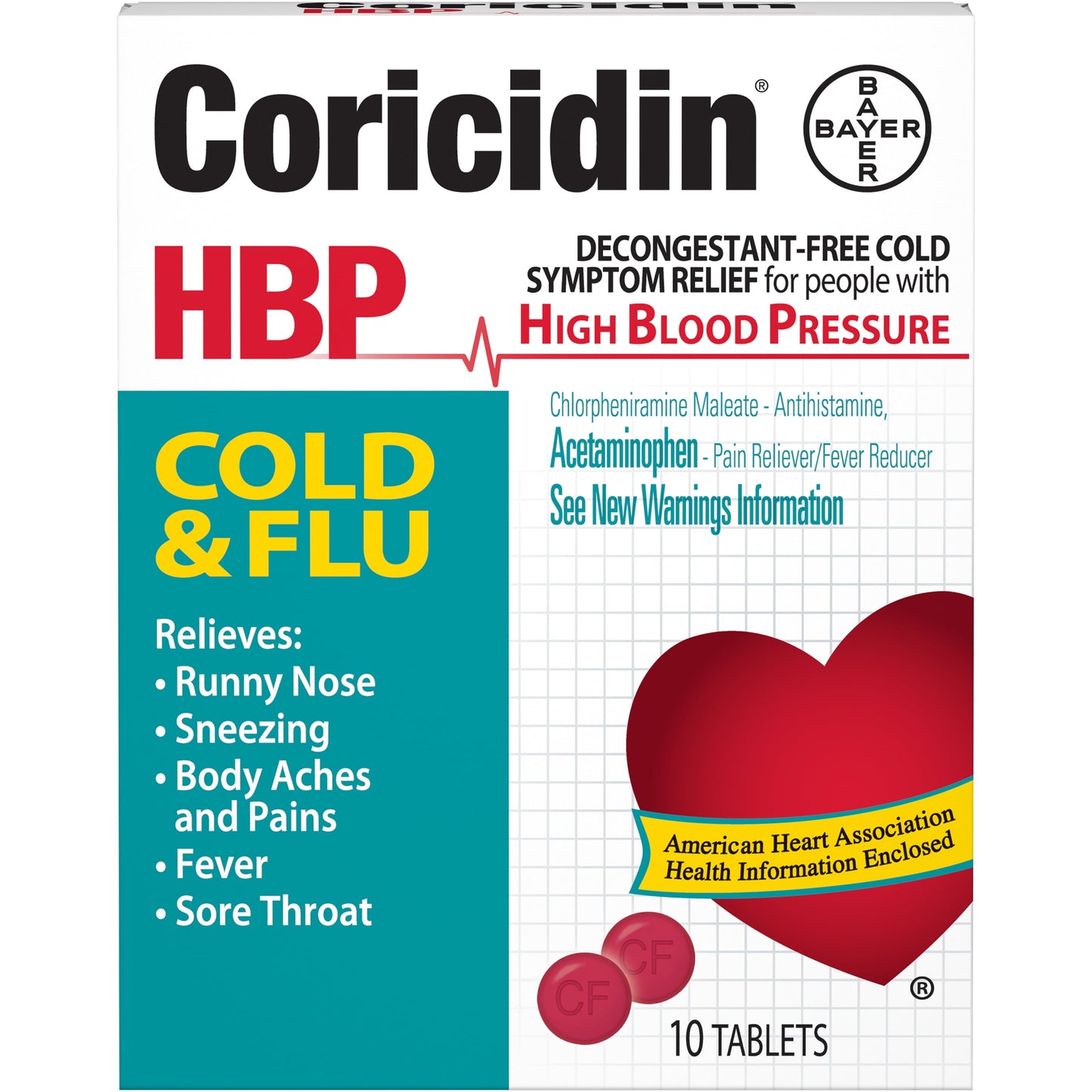 Coricidin Cold & Flu Tablet