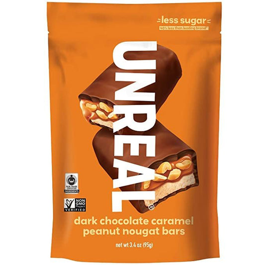 Unreal Bar Dk Choc Caramel Peanut