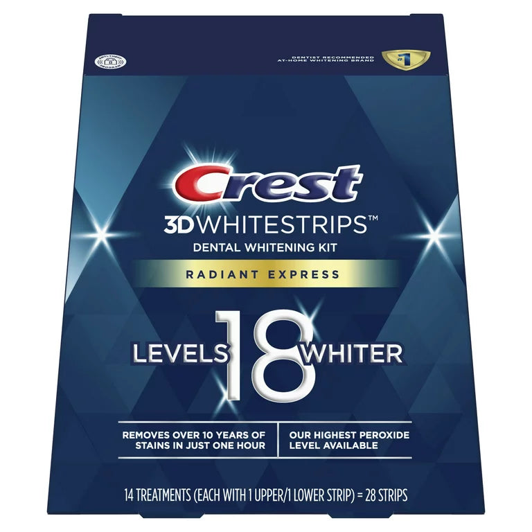 Crest 3D Whitestrips 18 Level Whiter