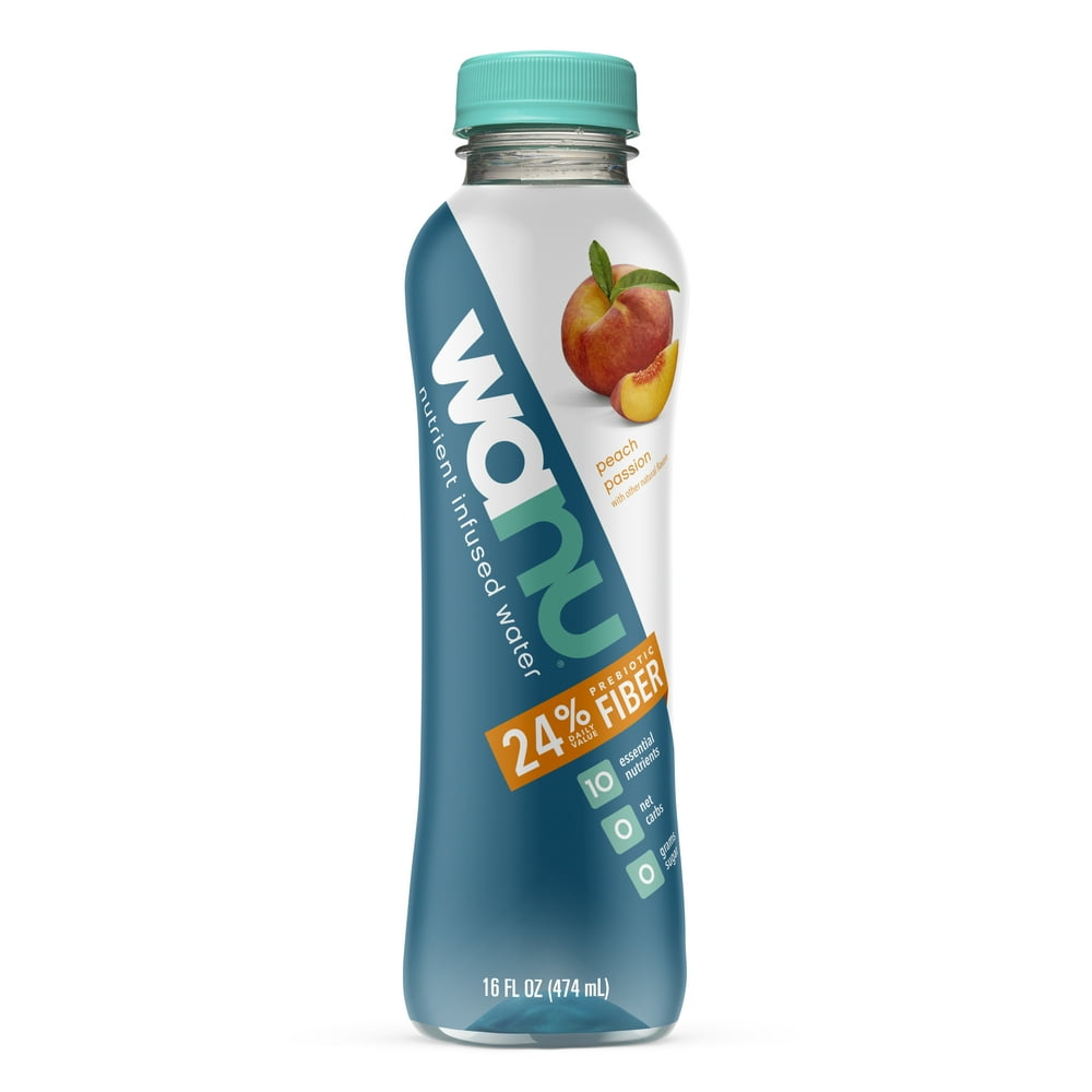 Wanu Water Inc Water Infused Peach Passion