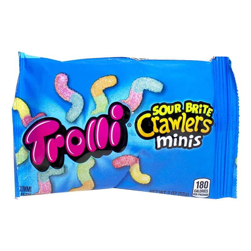 Trolli Inc Sour Bright Crawlers Minis