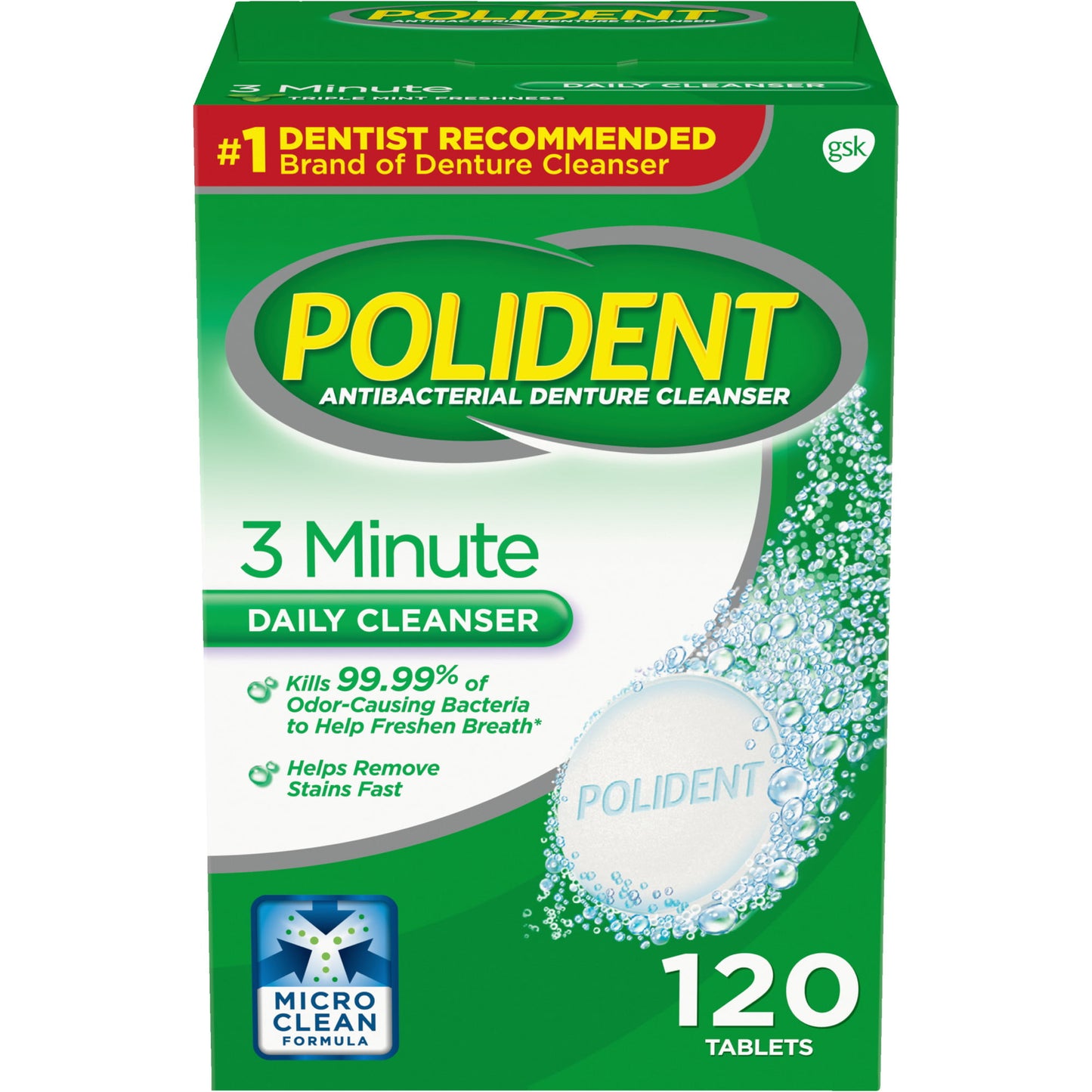 Polident 3-Minute Tablets