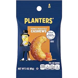 Planters Cashews Honey Roasted RTL