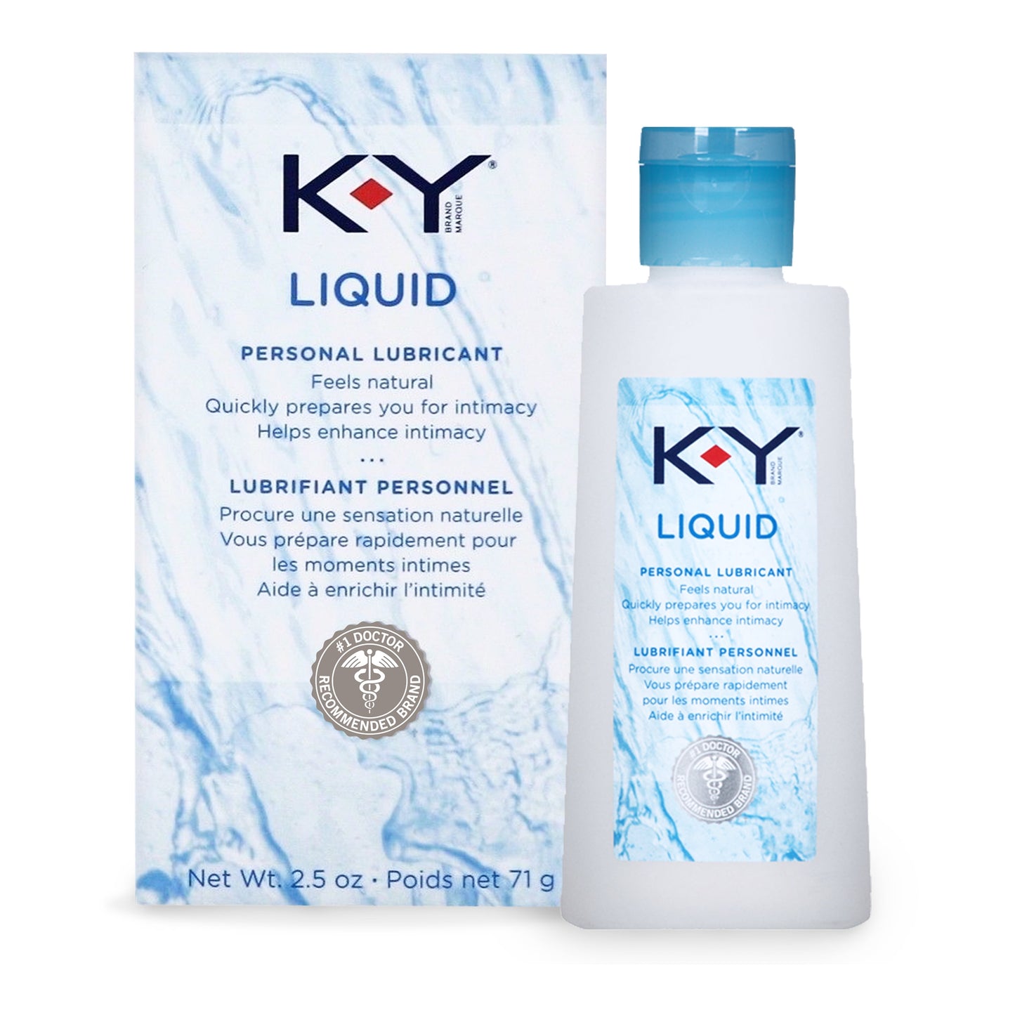 K-Y® Liquid Lubricant 24/2.4 oz.