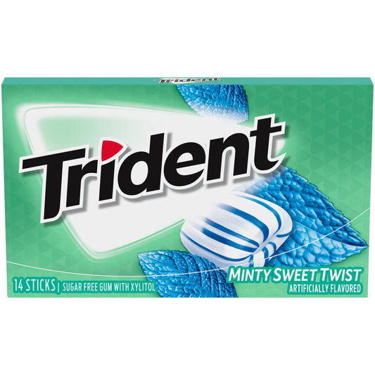 Trident Gum Minty Sweet Twist 14pc