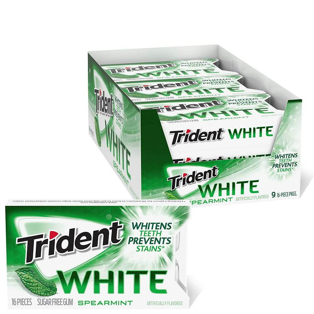 Trident Gum White Spearmint