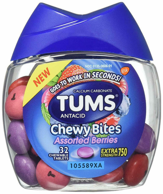 Tums Assorted Berries Chewy Bites