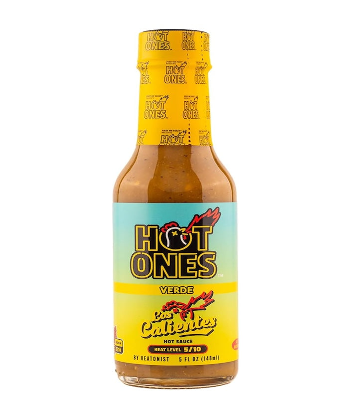 Hot Ones Los Calientes Verde Hot Sauce, 5 fl oz Bottles