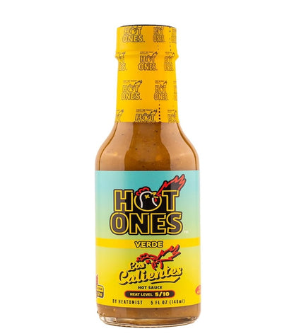 Hot Ones Los Calientes Verde Hot Sauce, 5 fl oz Bottles
