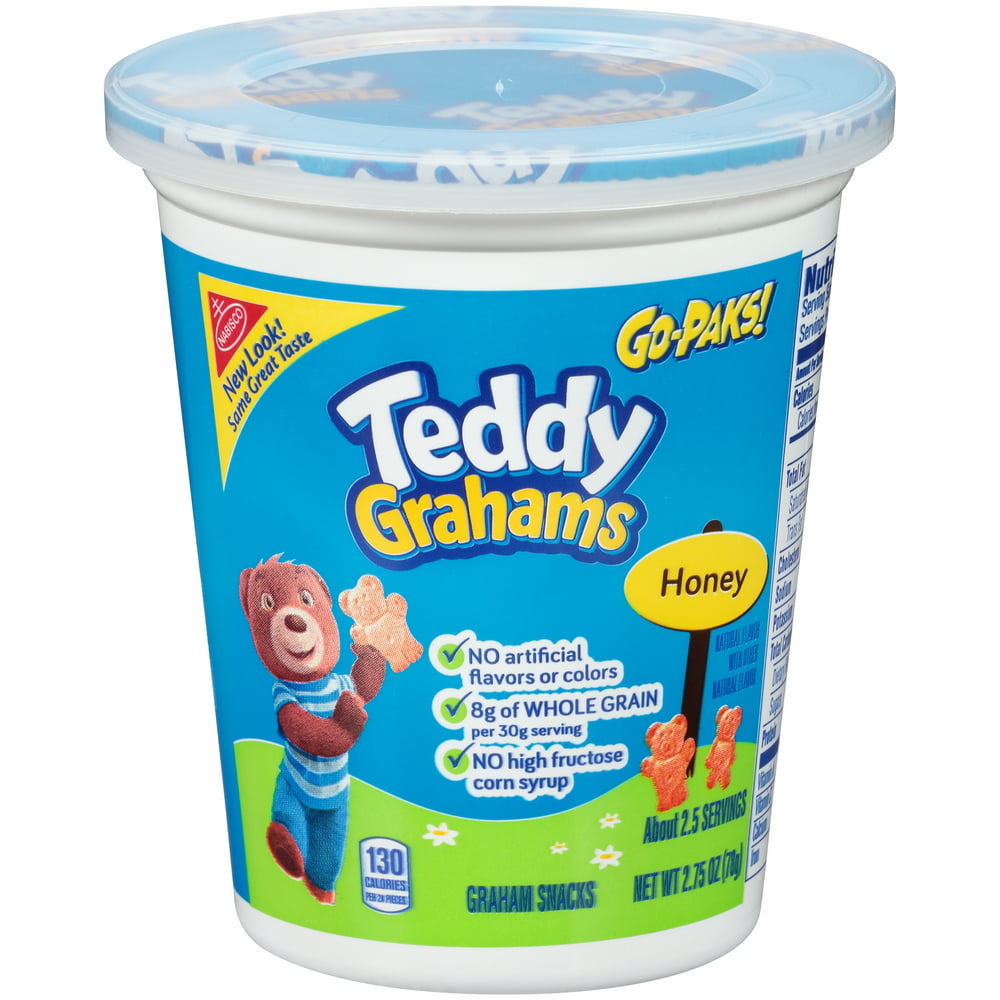 Teddy Grahams Cookies TeddyGrahams Hny GoPak