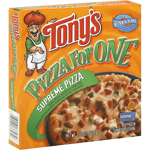 Tony's (Pizza for Schwan's) Pizza Supreme