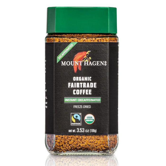 Mount Hagen Organic Freeze Dried Instant Decaf Coffee 3.53oz