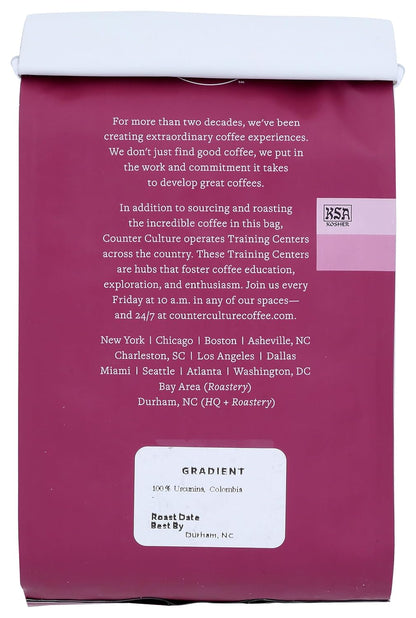 Counter Culture Coffee Gradiant 12oz