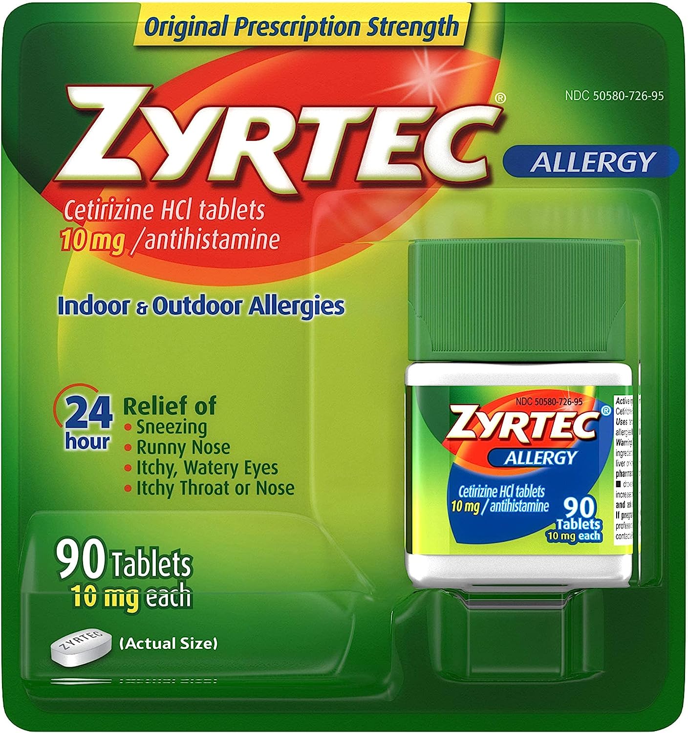 Zyrtec 10mg Tablets