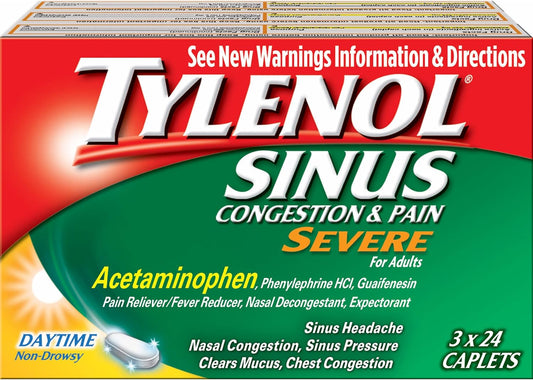 Tylenol Sinus Congestion Pain Caps