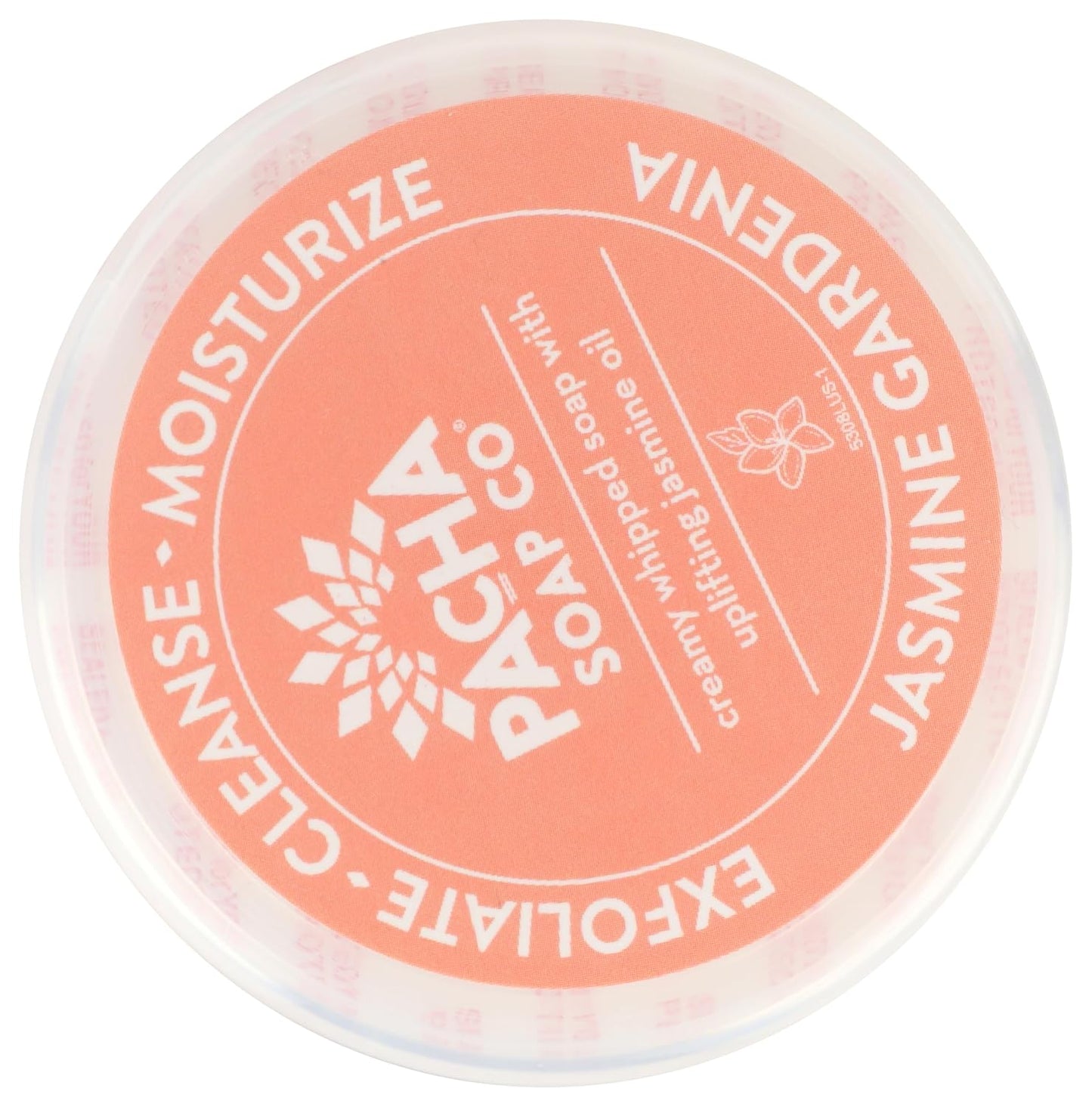 PACHA SOAP Jasmine Gardenia Whipped Soap, 8 OZ