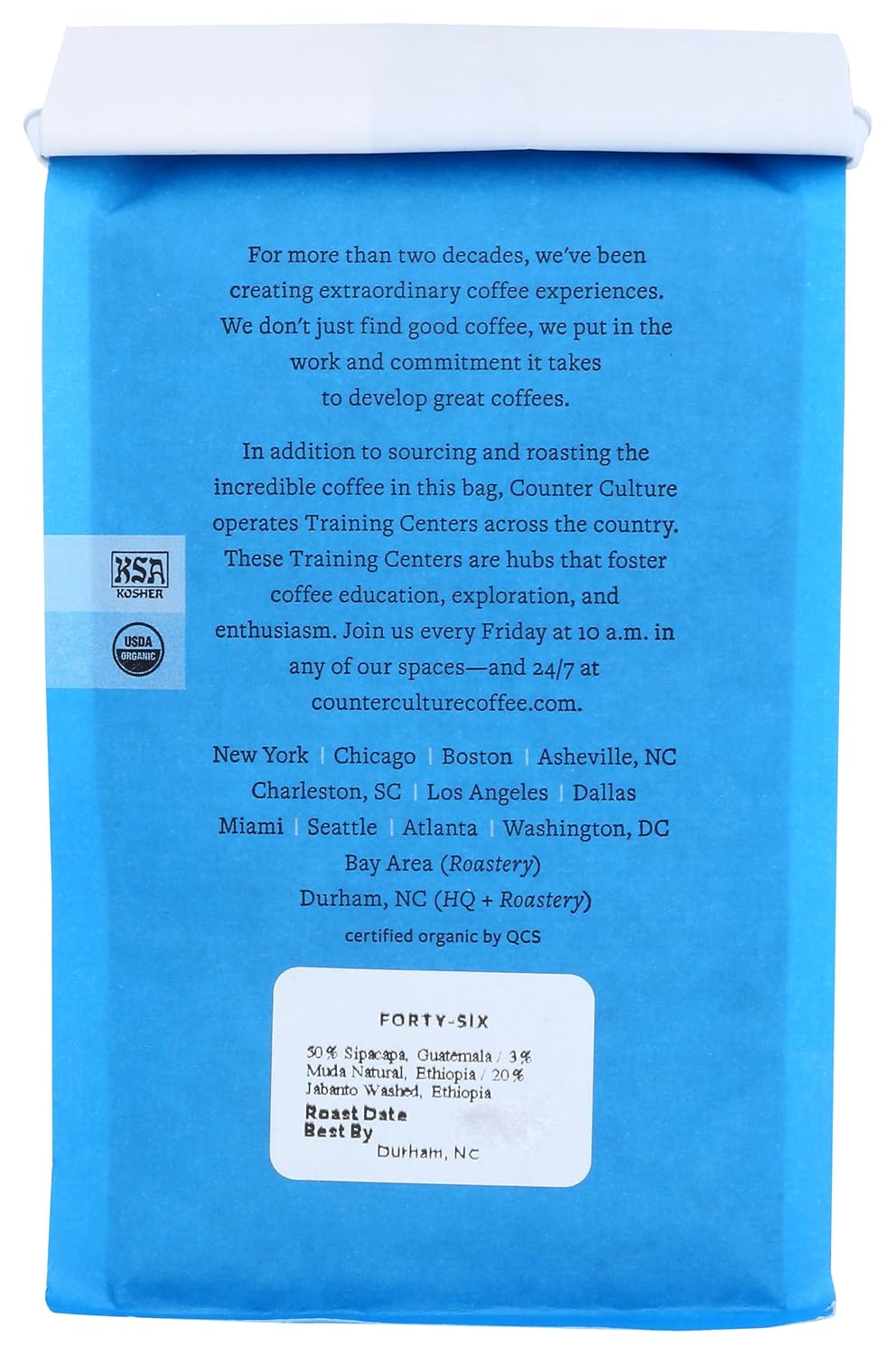 Counter Culture Coffee forty-six 12oz