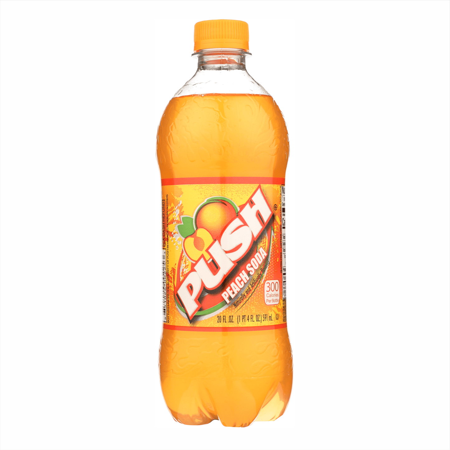 Push Beverage Soda Peach PET