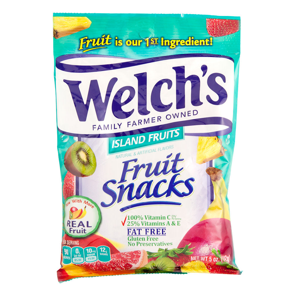 Welchs Fruit Snacks Island Fruits