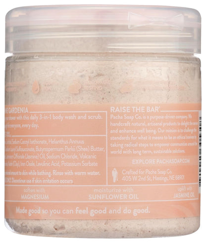 PACHA SOAP Jasmine Gardenia Whipped Soap, 8 OZ