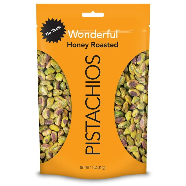 Wonderful Pistachios & Almonds Pistachio Honey Roasted NoShel