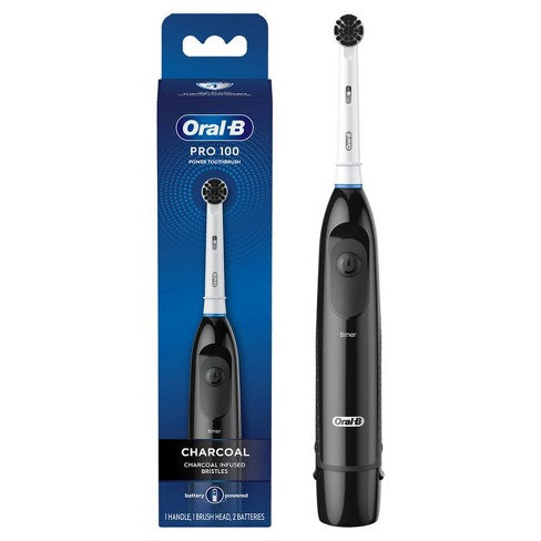 Oral-B Pro 100 Batter Brush Charcoal