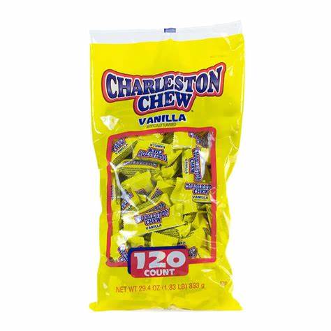 Tootsie Roll Charleston Chew Vanilla 120ct