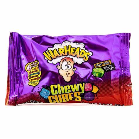 Warheads Warheads Chewy Cubes