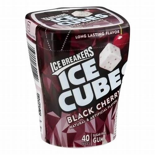 Ice Breakers Gum Black Cherry Bottle