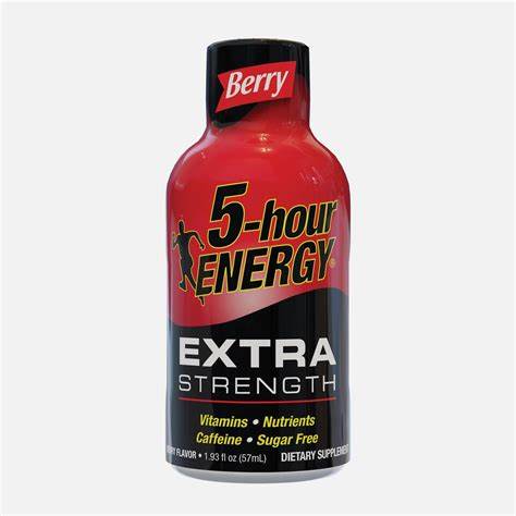 5 Hour Energy Drink Energy Berry Extra S
