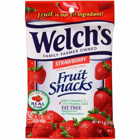 Welchs Fruit Snack Strawberry