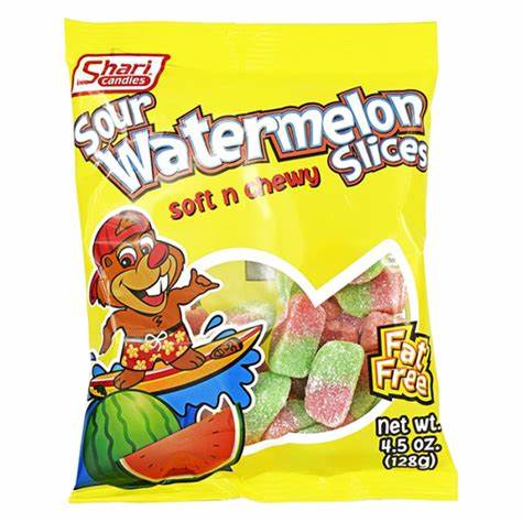 Shari Candy Sour Watermelon Slices