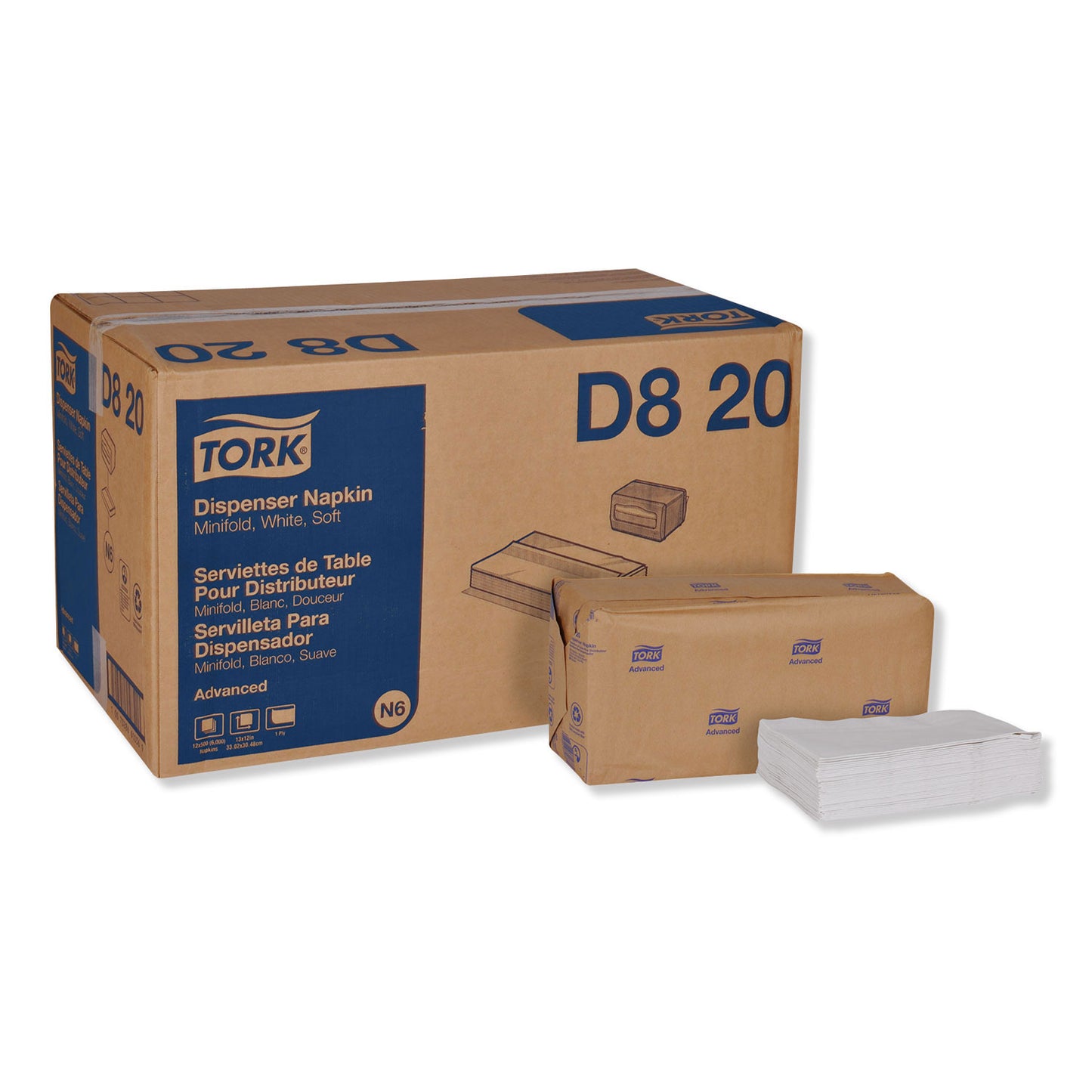 Tork Napkin For Dspnsr 13X12 Whi