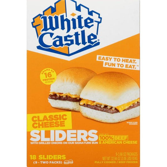 White Castle Sliders Classic Cheese 2ct