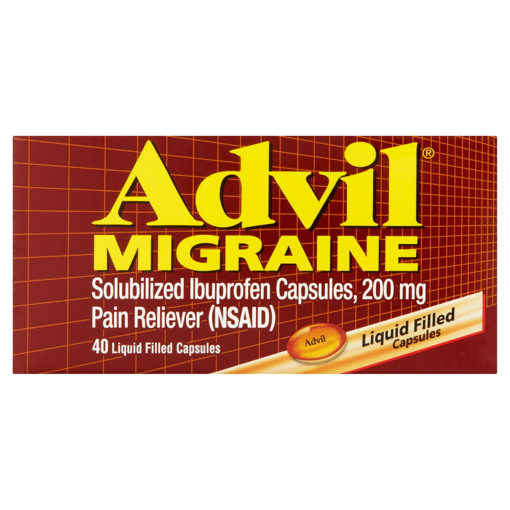 Advil Migraine Liquid Capsules