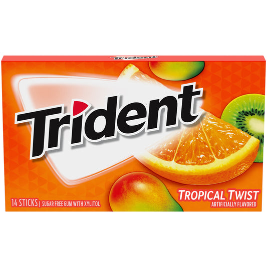 Trident Gum Tropical Twist 14pc