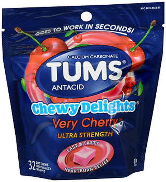 Tums Chewy Delights Ultra Strength Cherry