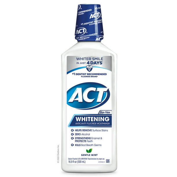 Act Mouthwash Whitening Mint