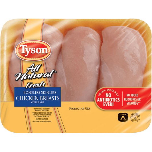 Tyson Chicken Breast Bnls Sknls